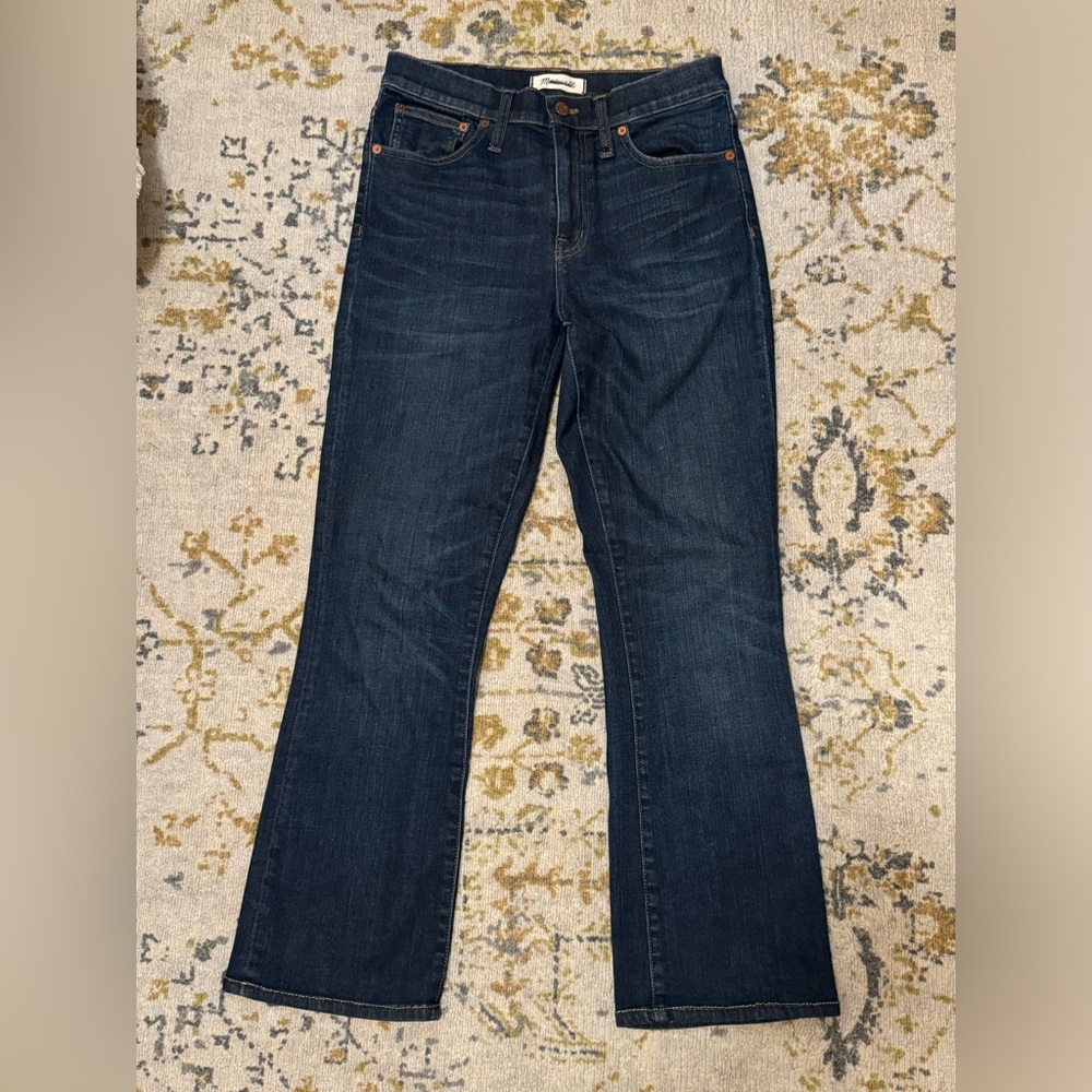 Madewell Cali Demi Boot Jeans Denim F6284 | Sz 28